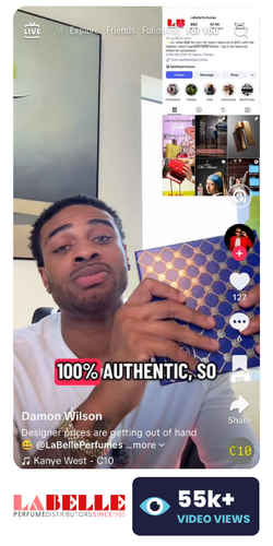 LaBelle Perfumes Influncer Viral Vid (1)