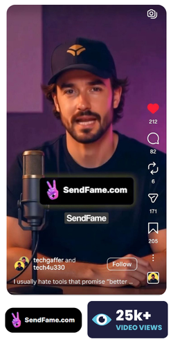 SendFame (Influencer Video)
