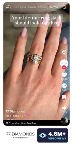77 Diamonds TikTok video