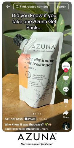 Azuna Fresh TikTok video