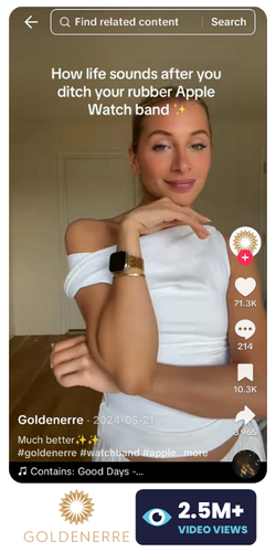 Goldenerre TikTok video