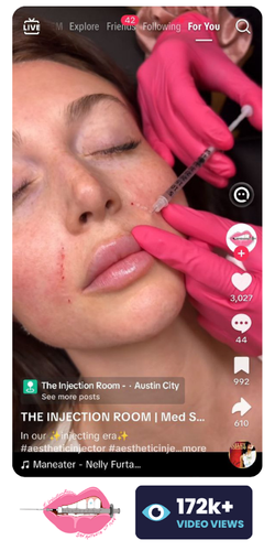 The Injection Room TikTok video